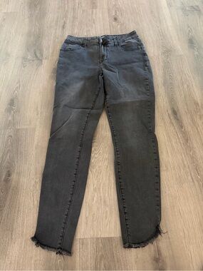 Maurices Women's Black Washed Skinny Jeans